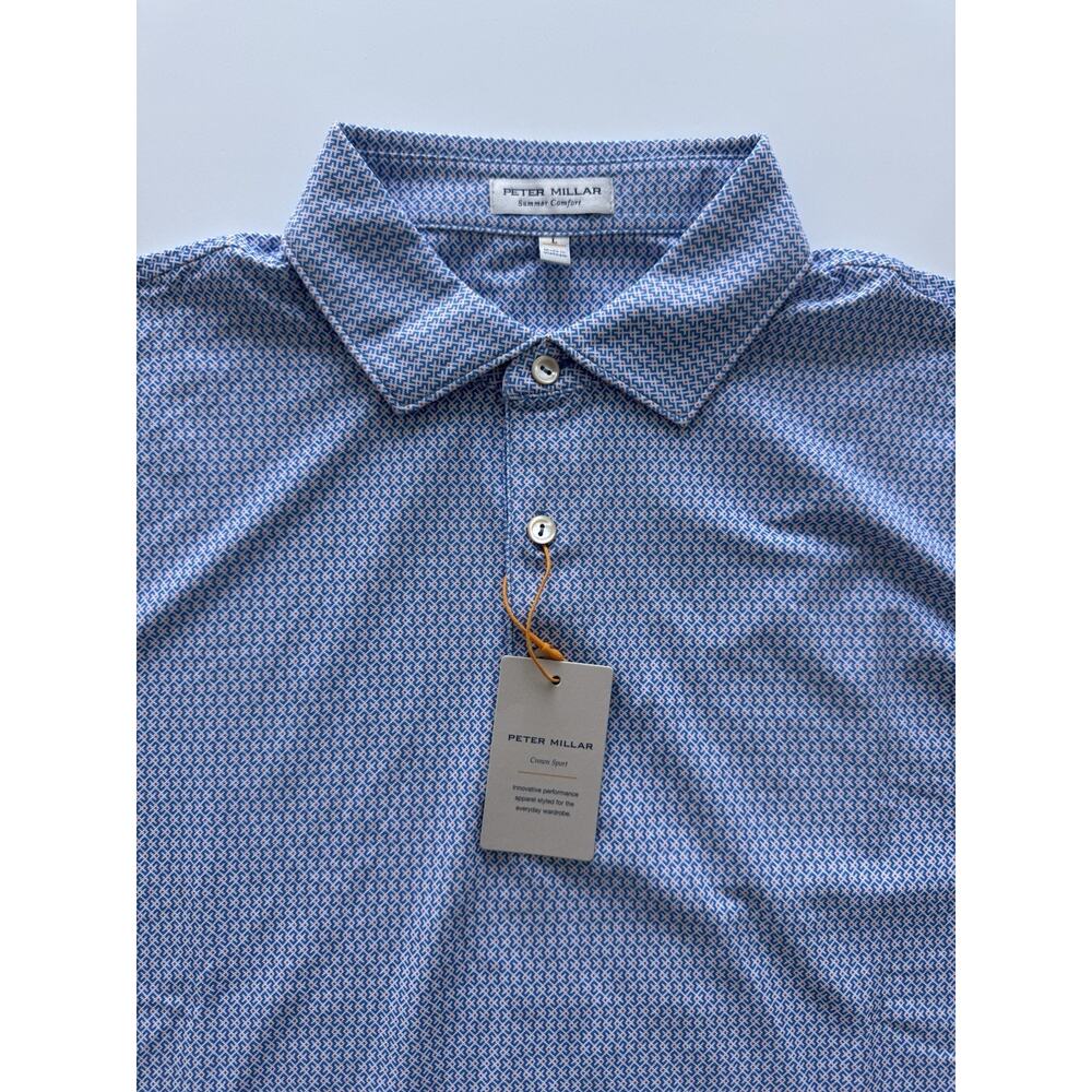 PETER MILLAR Crown Sports Shirt Men’s Large NWT